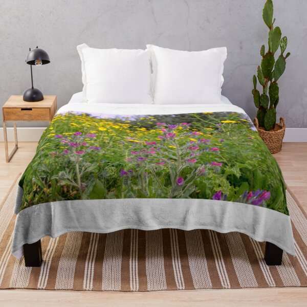 Item preview, A field of colorful flowers during spring flowering. Landscape designed and sold by EG Creativity Art.