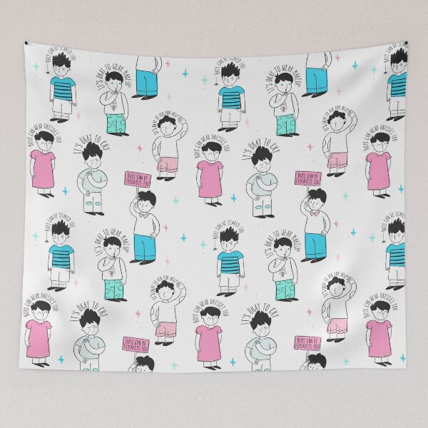 Item preview, Boys Can Be Feminists designed and sold by House Of Wonderland.