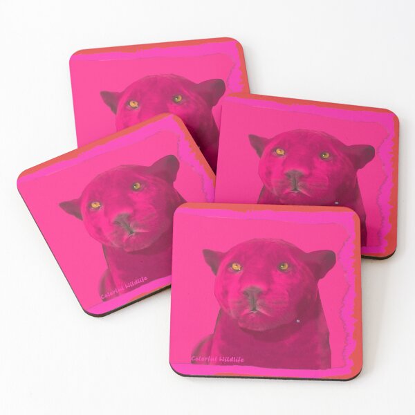 Item preview, Colorful Wildlife - Pink Leopard (design by ACCI) designed and sold by VanyssaGraphics.