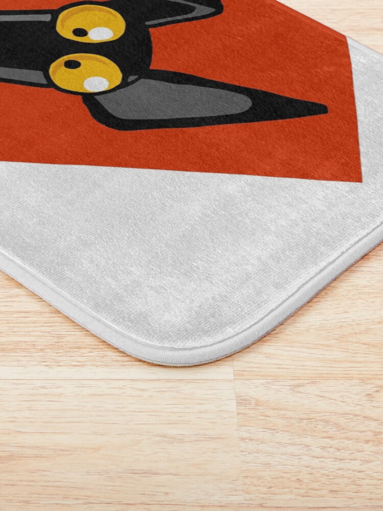 Alternate view of Greyhound Ears: Big Red Bath Mat