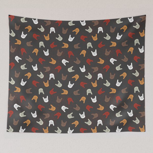 Item preview, Heavy Metal Pattern | Music Fesitval Rocker designed and sold by anziehend.