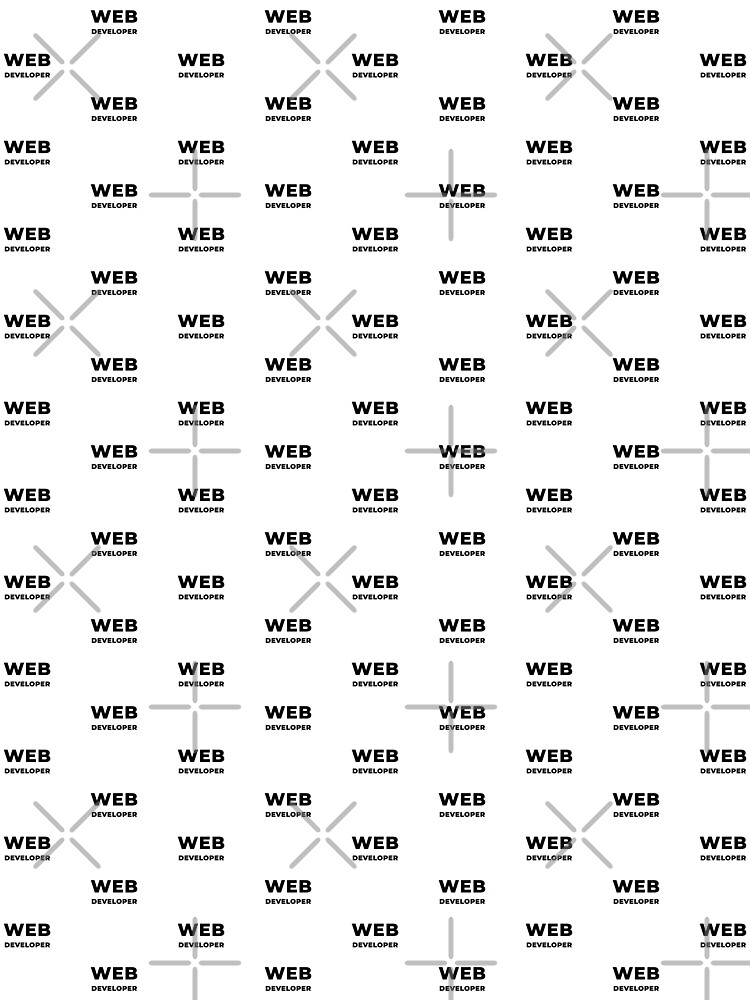Thumbnail 3 of 3, Scarf, Web Developer (Inverted) designed and sold by developer-gifts.