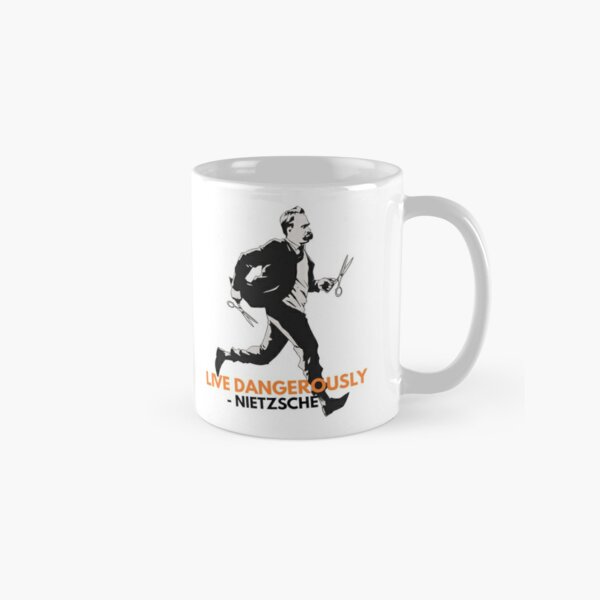 Live Dangerously - Nietzsche Classic Mug