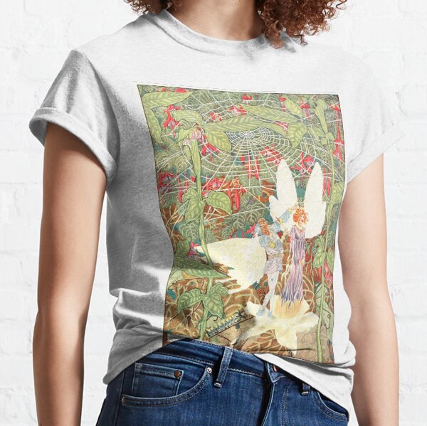 Vintage Thumbelina Book Illustration (1914) Classic T-Shirt