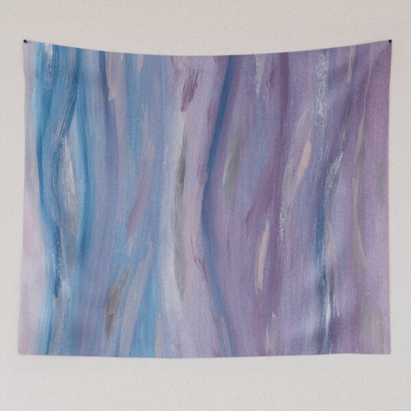 Item preview, Touching Purple Blue Watercolor Abstract #2 #painting #decor #art designed and sold by Anita's & Bella's Art.