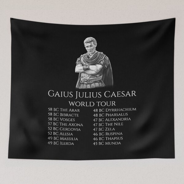 Item preview, Gaius Julius Caesar World Tour SPQR Ancient Roman History designed and sold by Styrman.