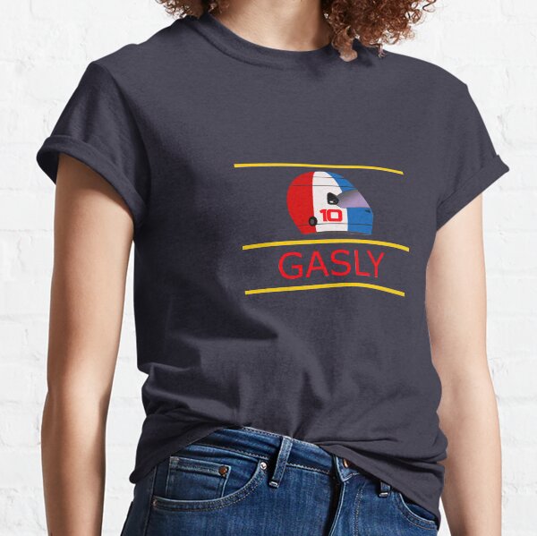 Pilote Français de F1 - Casque Pierre Gasly T-shirt classique