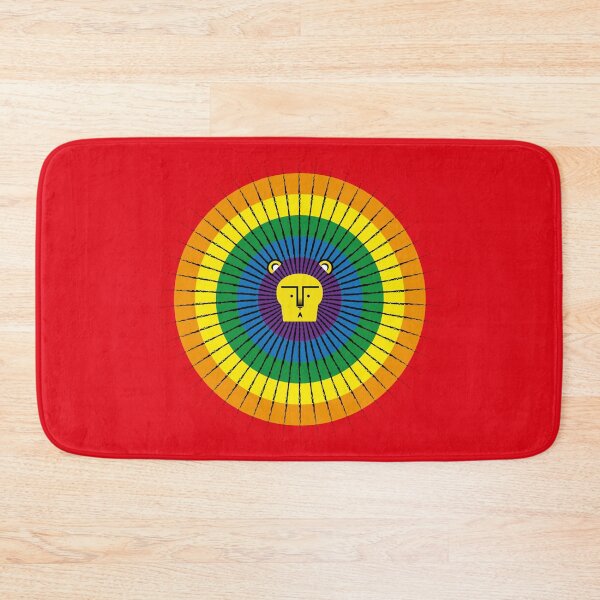 Item preview, Rainbow lion designed and sold by tehwolfeh.