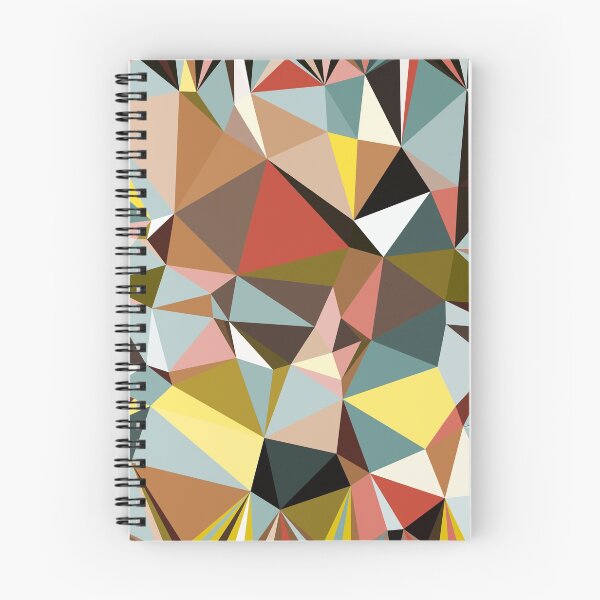 Item preview, Abstract colourful pattern with traingles designed and sold by siwabudda.