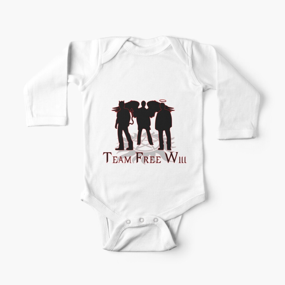 Team Free Will Baby One Piece By Ajs Artwork Redbubble