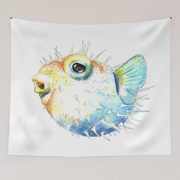 Item preview, Pufferfish - Puffed Up designed and sold by VrijFormaat.