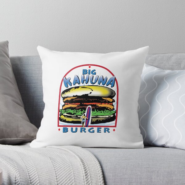 Big Kahuna Burger Throw Pillow