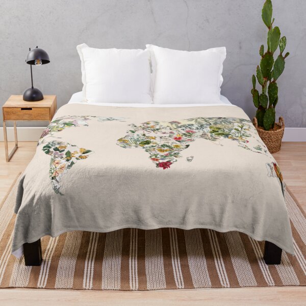 Item preview, Vintage Botanical World Cream designed and sold by BiancaGreen.