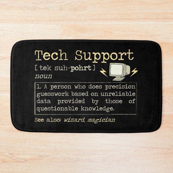 Item preview, Tech Support | Computer help desk technology help designed and sold by anziehend.