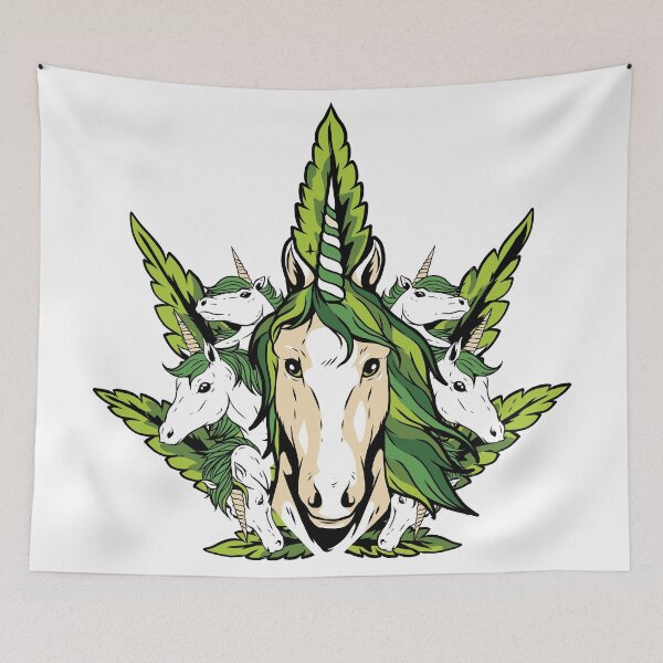 Item preview, Cannabis Plant Unicorn. designed and sold by emphatic.