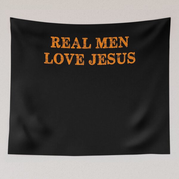 Item preview, Real Men Love Jesus |Religious|Christian|Religion| designed and sold by BiagioDeFranco.