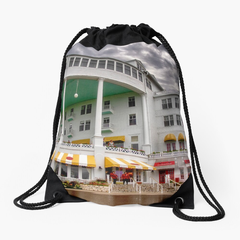 The Grand Hotel 2 Drawstring Bag