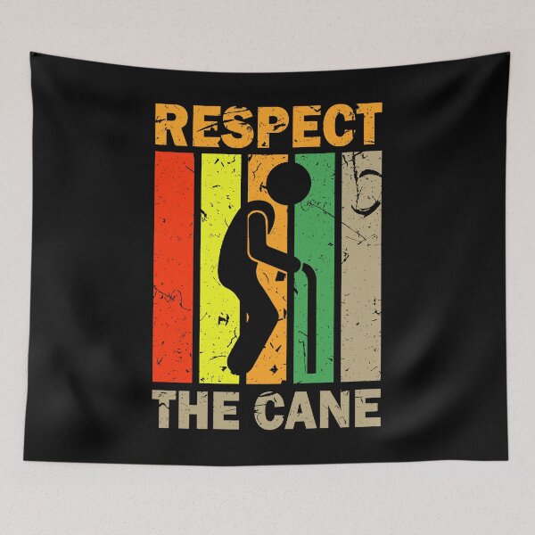 Item preview, Respect The Cane Funny Elders Age Getting Older designed and sold by BiagioDeFranco.