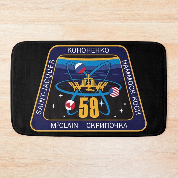 Item preview, Original Expedition 59 Mission Logo designed and sold by Nikki SpaceStuffPlus.