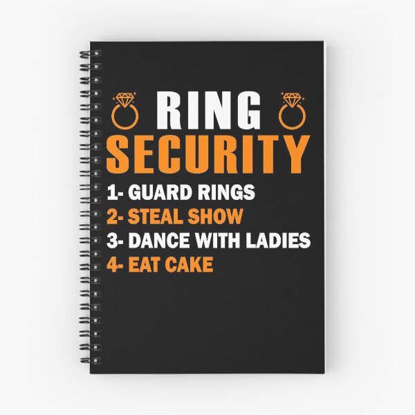 Item preview, Ring Security Funny Wedding Gift Party designed and sold by BiagioDeFranco.