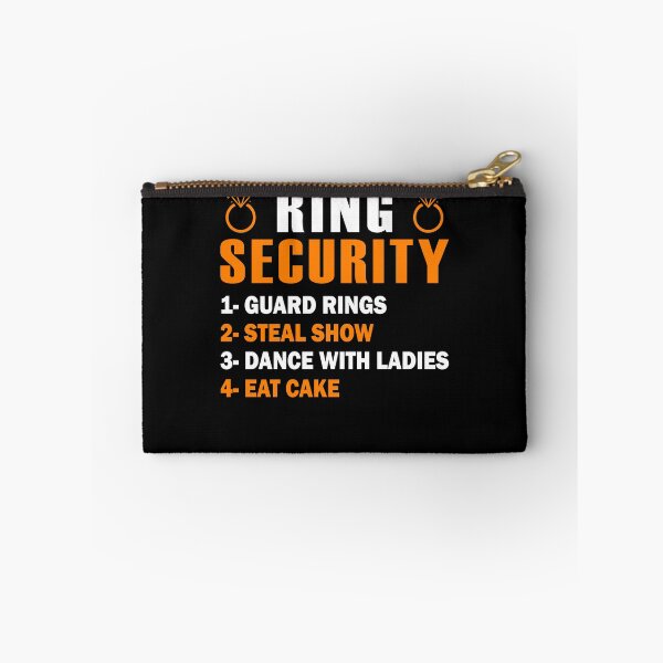 Item preview, Ring Security Funny Wedding Gift Party designed and sold by BiagioDeFranco.