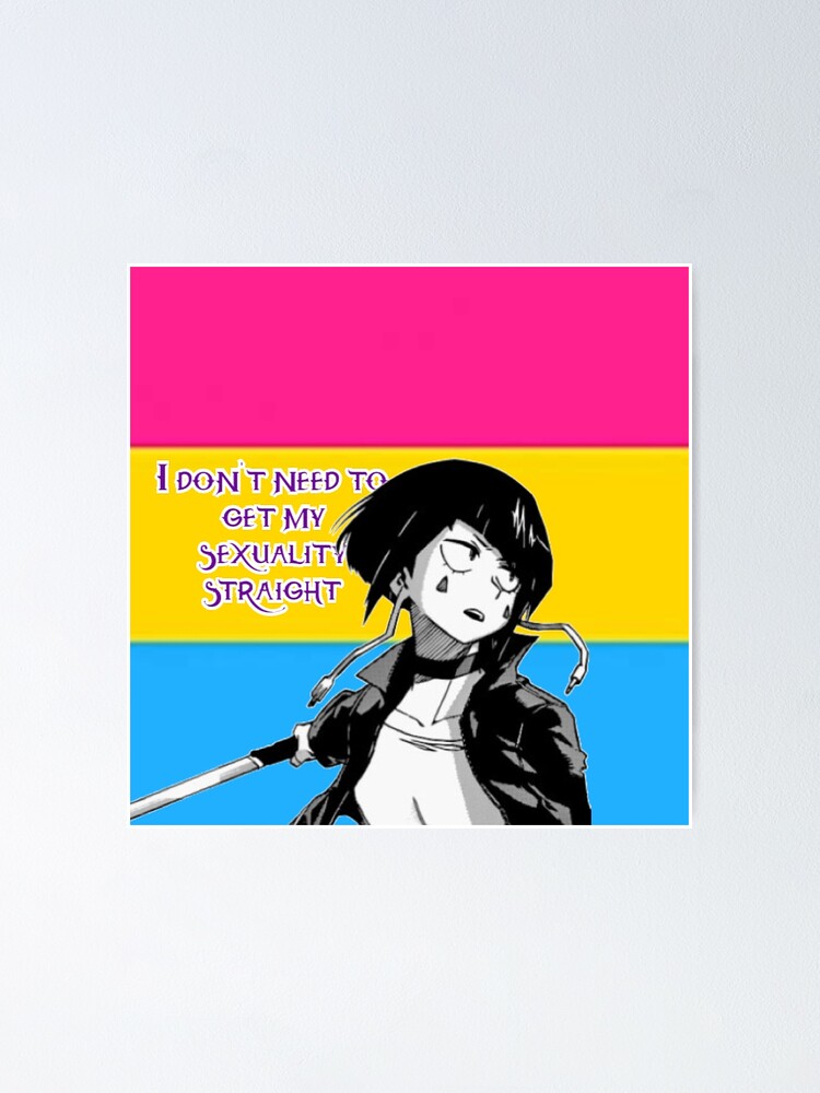 My Hero Academia Jirou Pansexual Pride Flag Poster For Sale By Queerwriter Redbubble 0294