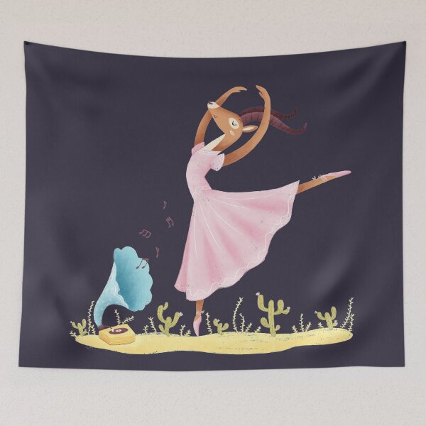 Item preview, ANIMALS DANCING ANTELOPE designed and sold by ReignGFX.
