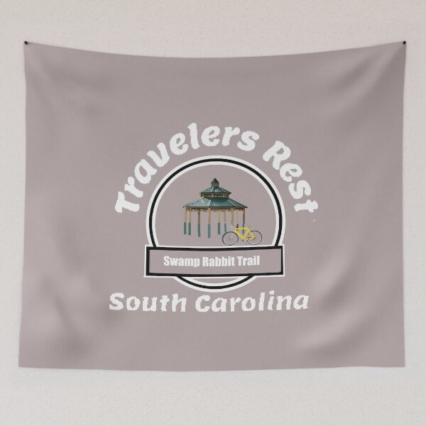 Item preview, Travelers Rest Swamp Rabbit designed and sold by SwampfoxDesign.