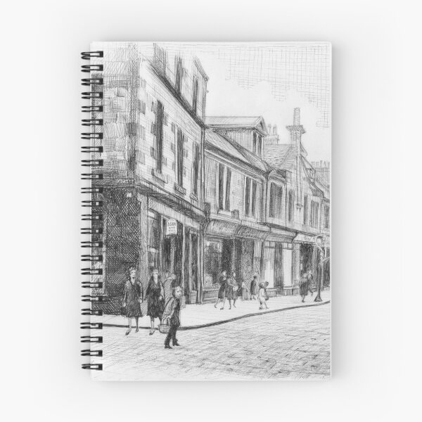 Item preview, KILSYTH MAIN STREET - KING STREET JUNCTION designed and sold by Calgacus.