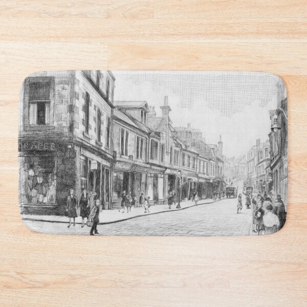 Item preview, KILSYTH MAIN STREET - KING STREET JUNCTION designed and sold by Calgacus.