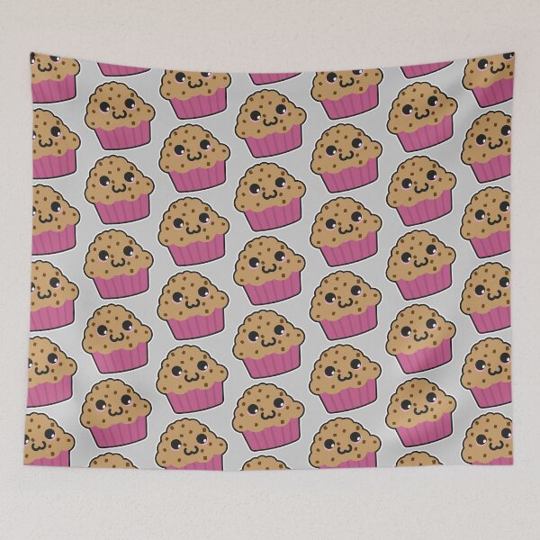 Item preview, Super Cute Kawaii Muffin designed and sold by Mollins.