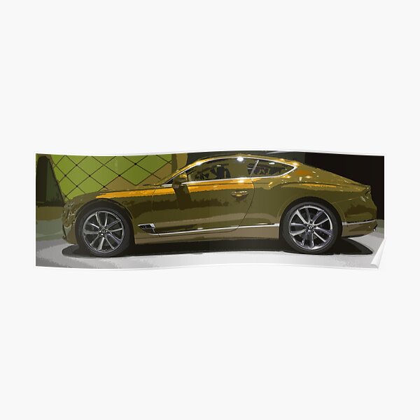 Bentley Continental GT Poster