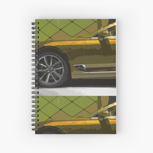 Bentley Continental GT Spiral Notebook