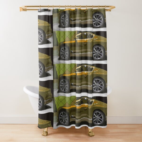 Bentley Continental GT Shower Curtain