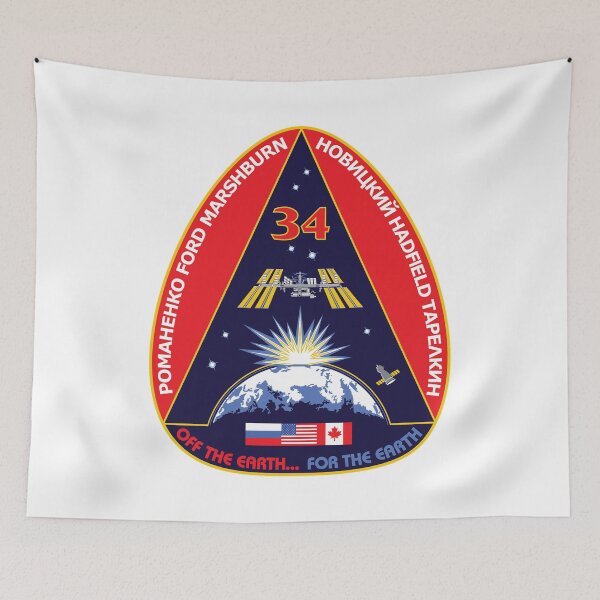 Item preview, Expedition 34 Mission Patch designed and sold by Nikki SpaceStuffPlus.