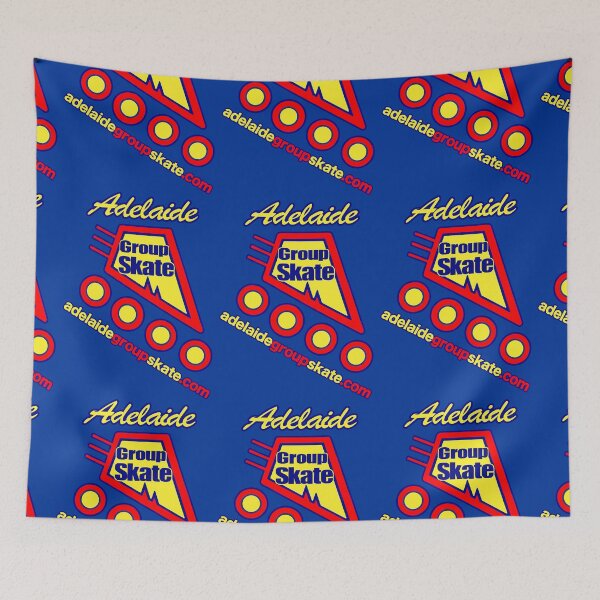Item preview, Adelaide Group Skate: Blue Simple Design designed and sold by adelaidegs.