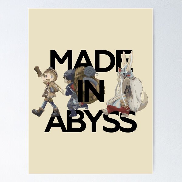 Made in abyss - synopsis, minimalist poster em 2023