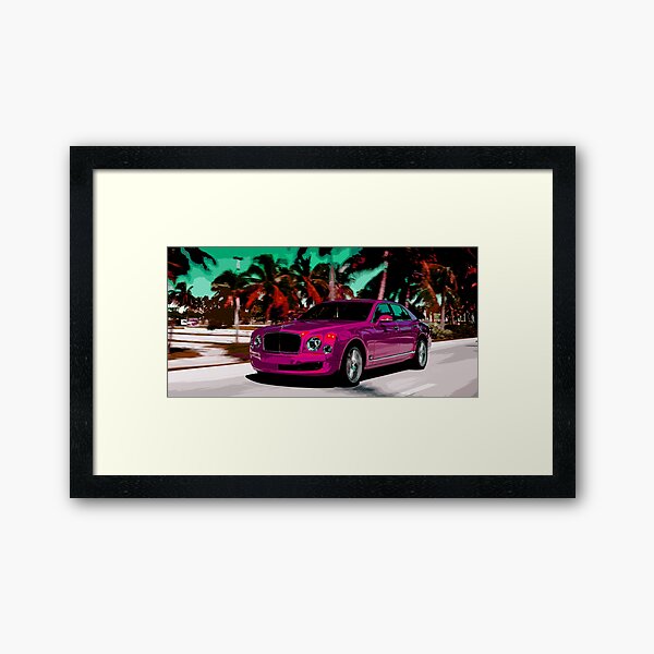 Bentley Mulsanne Framed Art Print