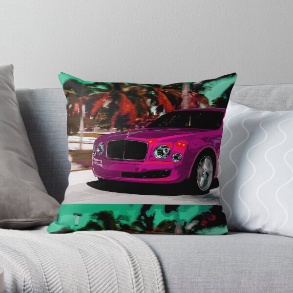 Bentley Mulsanne Throw Pillow