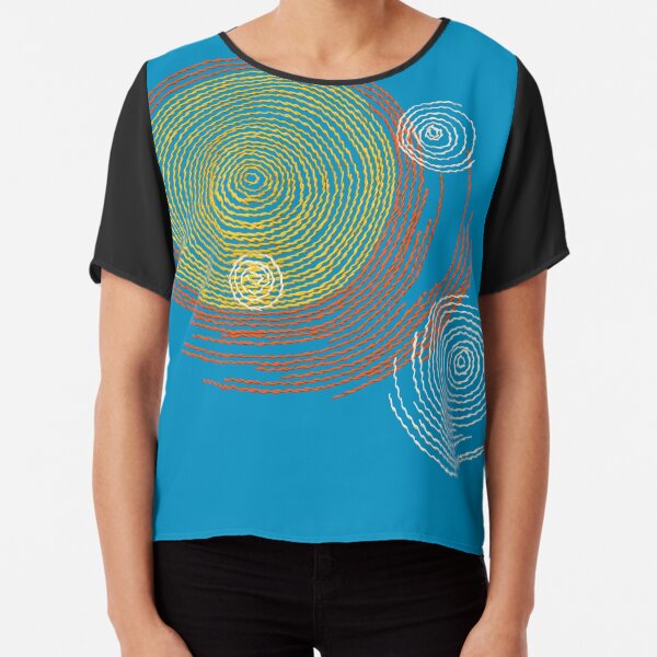 Solar flare Chiffon Top