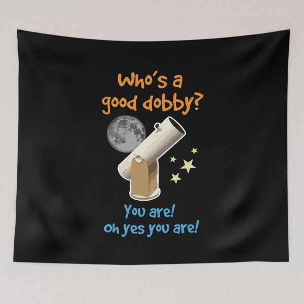 Item preview, WHO'S A GOOD DOBBY? designed and sold by Madjack Tees Kiwi SuperStore.