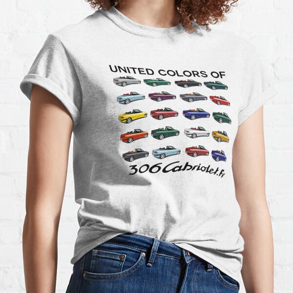 United Colors - First Gear  [ Fond Blanc ] T-shirt classique