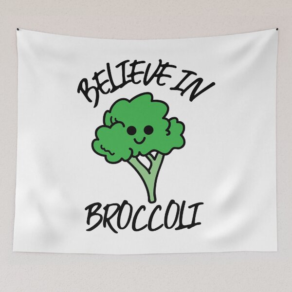 Item preview, Believe in broccoli designed and sold by SVDesignatVasil.