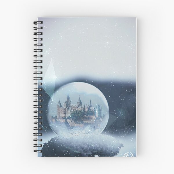 Item preview, Enchanted Castle in a Crystal Ball designed and sold by mdartwork6.