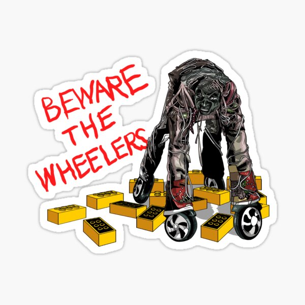 Vista previa del artículo con la obra «Cuidado con los Wheelers - Regreso a Oz», diseñado y vendido por Shembo.