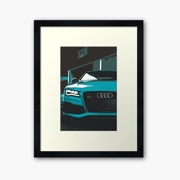 Audi RS7 Framed Art Print