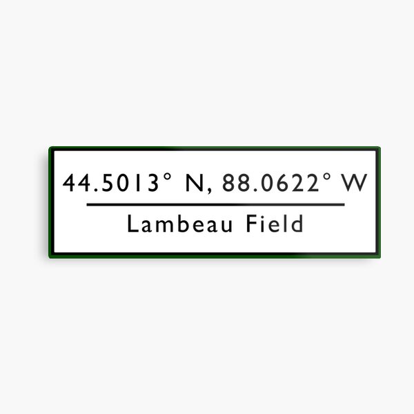 Lambeau Field Metal Print