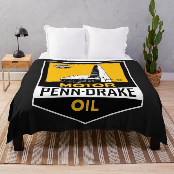 Item preview, Penn Drake Motor Oil vintage sign designed and sold by htrdesigns.