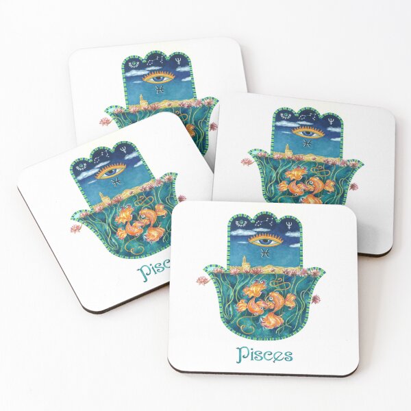Item preview, Hamsa for Pisces designed and sold by Nonna Mynatt.