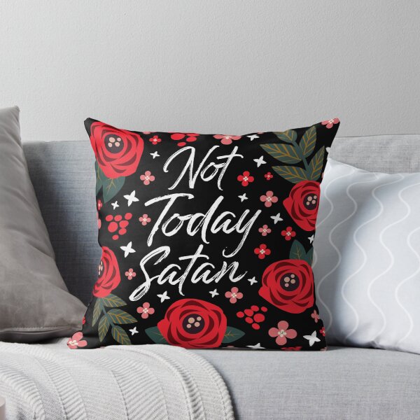 Item preview, Not Today Satan designed and sold by DirtyAngelFace Shop.